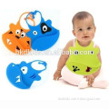 Food grade Waterproof baby bibs silicone baby bibs